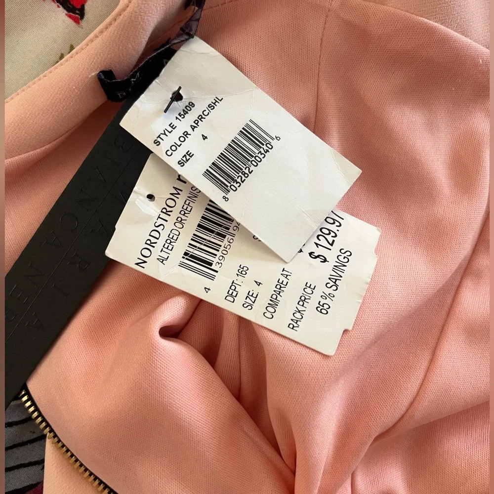 Elegant Pink Off-Shoulder Dress - Picture 6 of 7